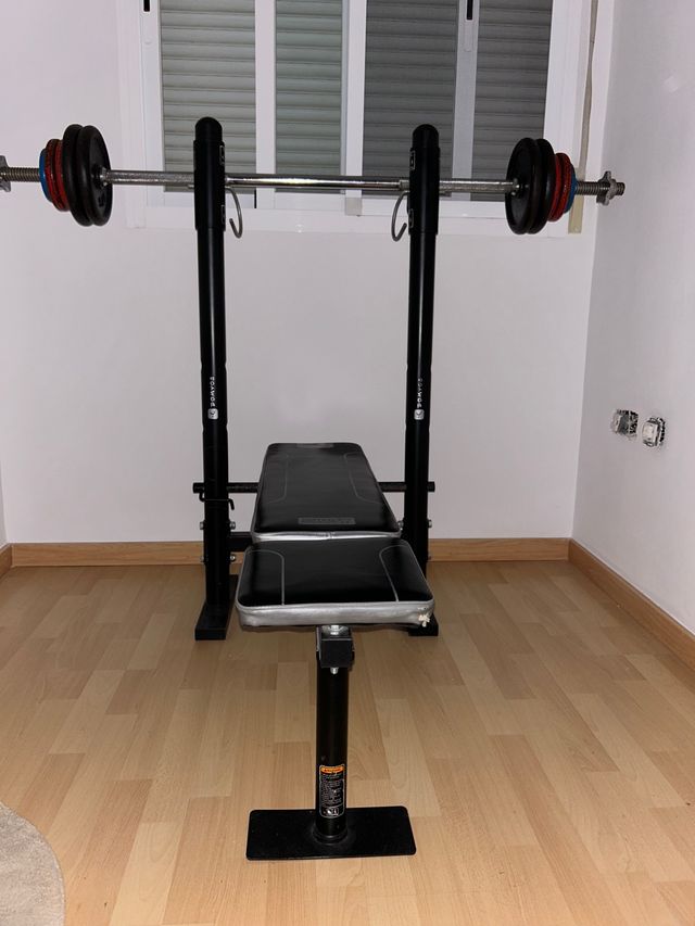 Pres de banca musculación