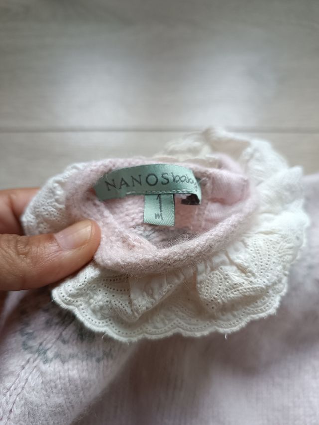pelele rosita NANOS punto buzo