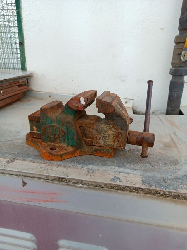 Tornillo banco Antigüedad