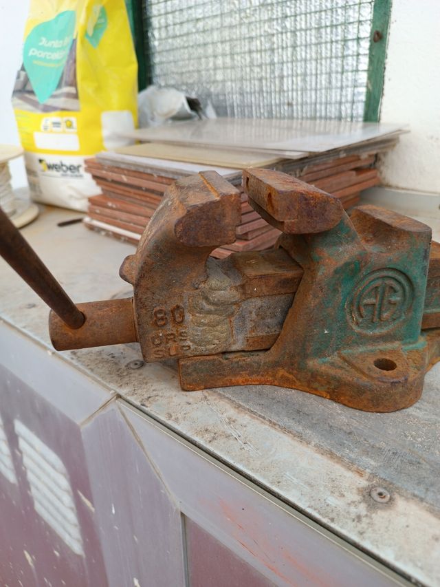 Tornillo banco Antigüedad