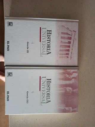 Colección 7 vol. libros de Historia Universal