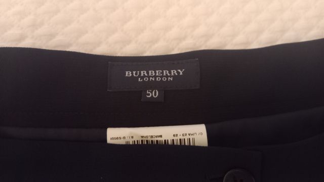 Falda Burberry
