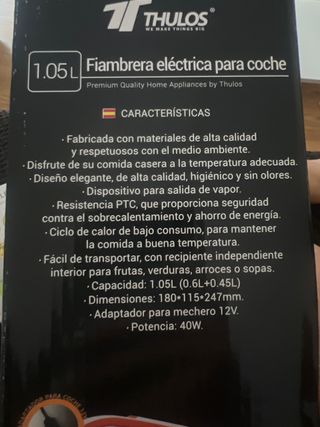 fiambrera electrica nuevo