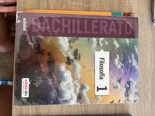 libro filosofía 1 de bachillerato editorial edebé