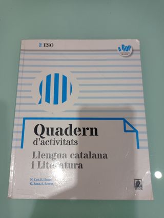 Quadern activitats Llengua Catalana i Literatura