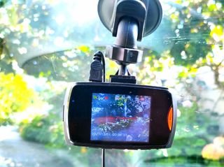 Câmara de gravação frontal para carro