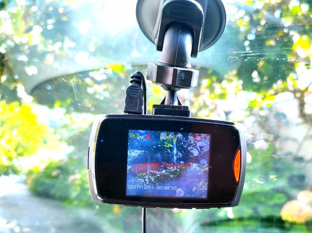 Câmara de gravação frontal para carro