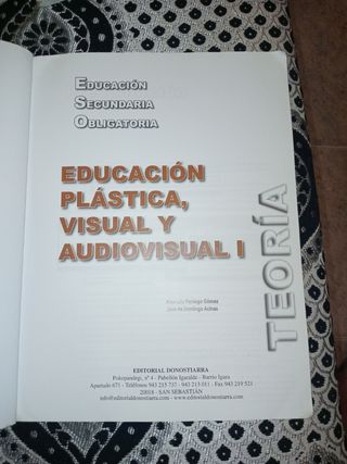 Educacion plástica visual y audiovisual 
