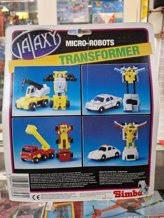 Transformer Galaxy Micro-Robots Simba