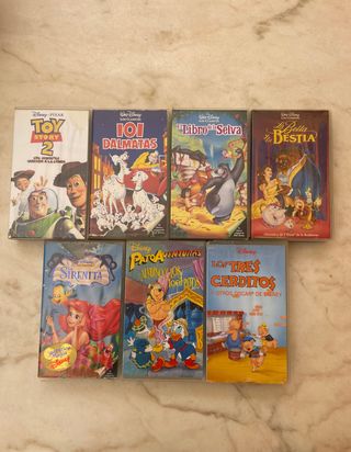 Disney en cintas VHS