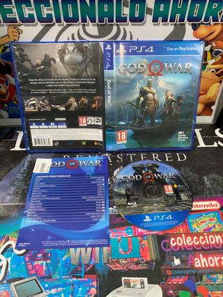PS4 GOD OF WAR pal 🇪🇸 como NUEVO 