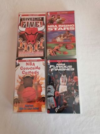 NBA videos VHS.