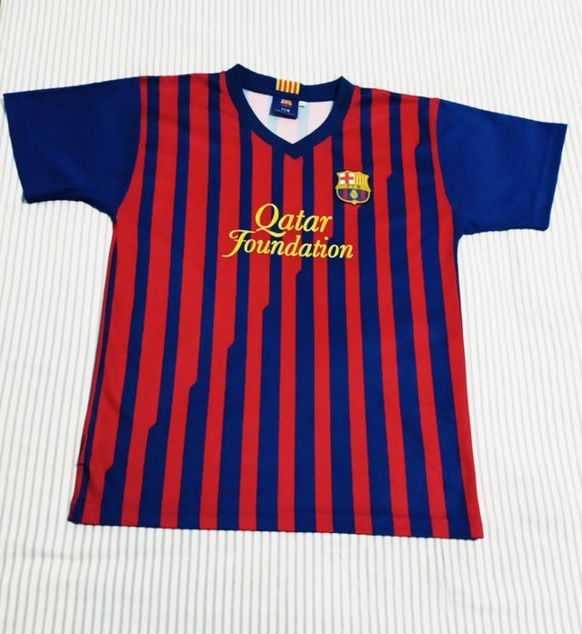 Camiseta fútbol del FC Barcelona de Messi (T. 12)