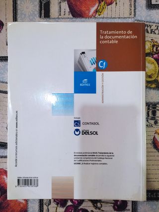 libro tratamiento de la documentación contable