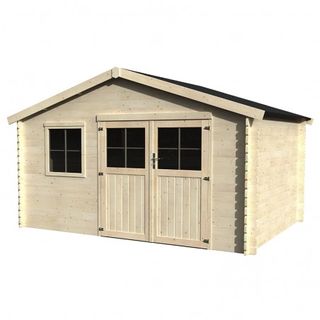 Caseta Madera 12 m2 | Grosor pared 34mm
