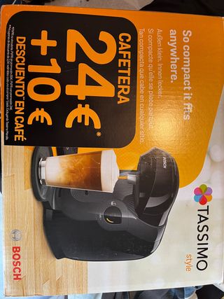 cafetera tassimo