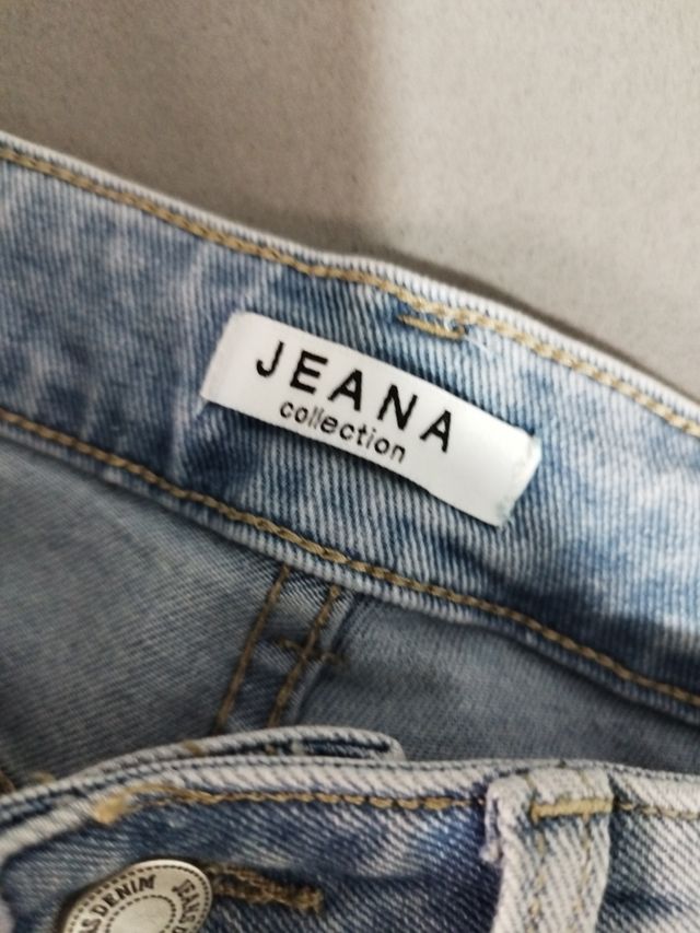 PANTALÓN TEJANO CHICA LENTEJUELAS