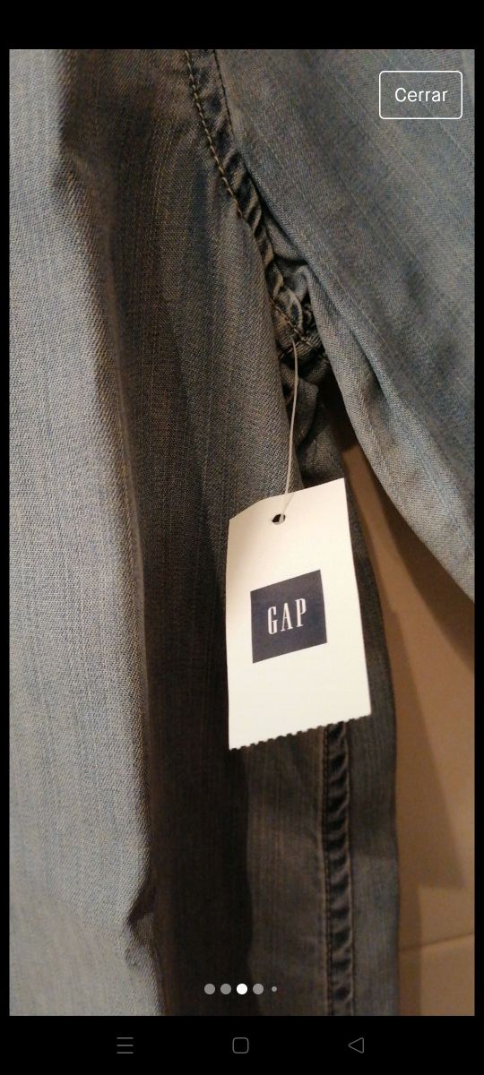 Camisa vaquera Gap nueva