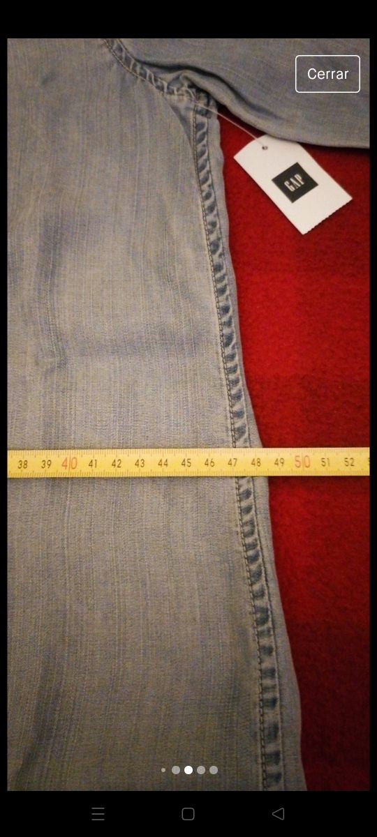 Camisa vaquera Gap nueva