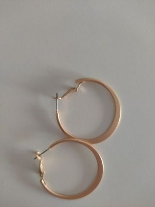 Pendientes Dorados de Aro