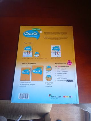 Libro de francés Chouette!