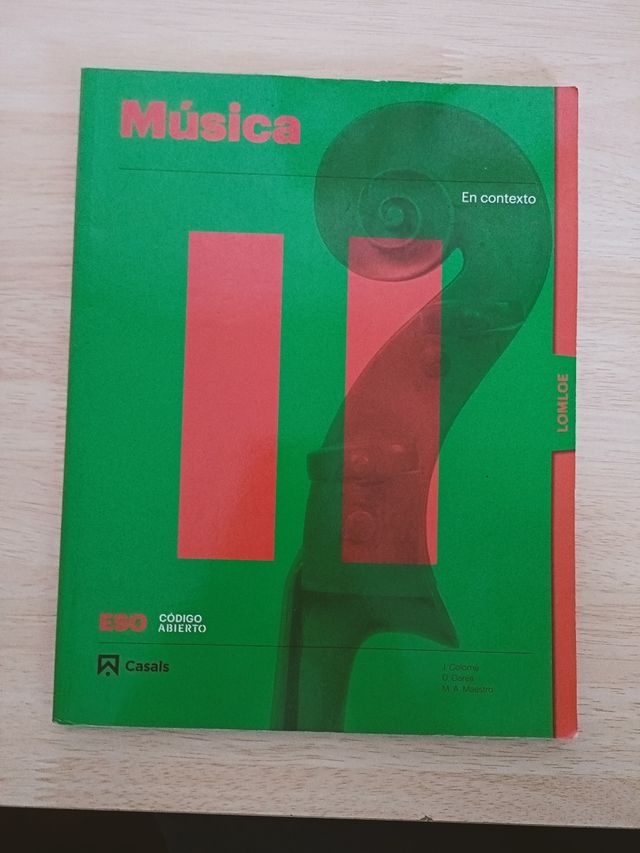 Libro de Música de 3 Eso