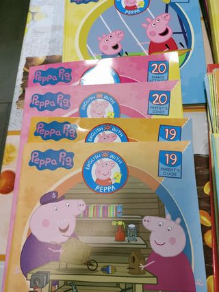 Colección aprende inglés con Peppa Pig