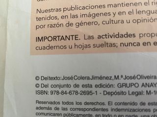 Matemáticas aplic. CCSS I - ANAYA