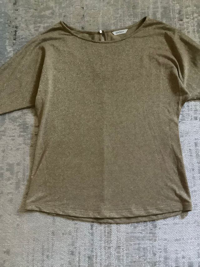 Jersey dorado de Síntesis talla M