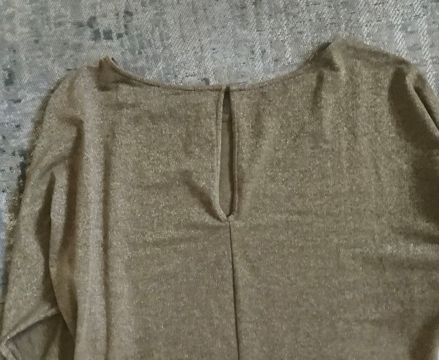 Jersey dorado de Síntesis talla M