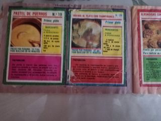 Album de cocina antiguo