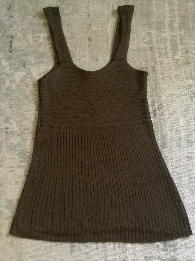 Jersey de punto marrón de PdH talla S