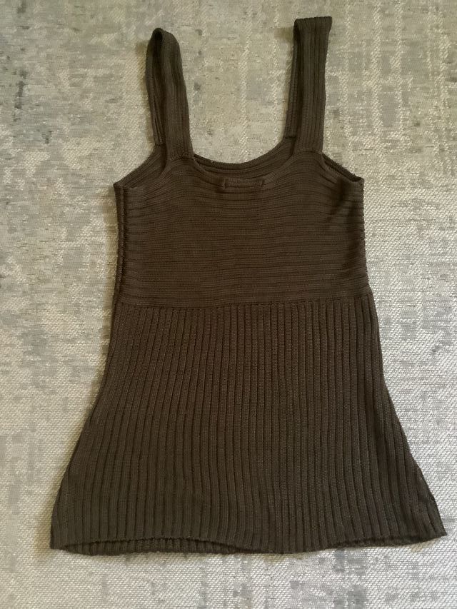 Jersey de punto marrón de PdH talla S