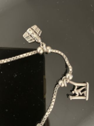 pulsera tipo esclava plata antigua