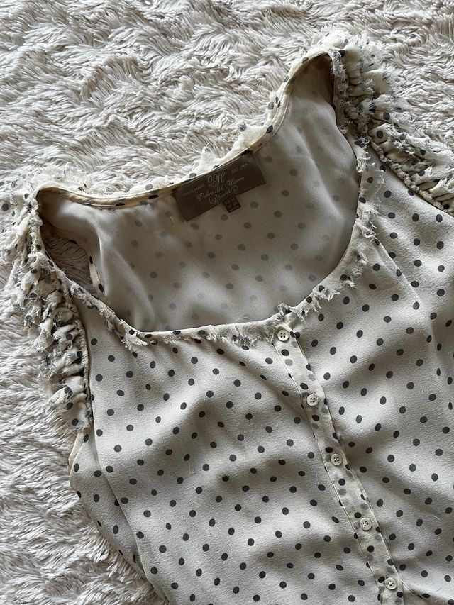 Blusa de seda de Pedro del Hierro. Talla 36