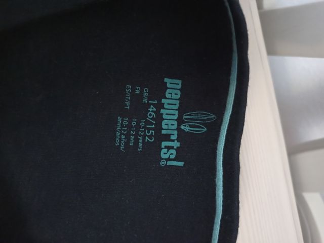 Tres camisetas Nike y una Pepperts.