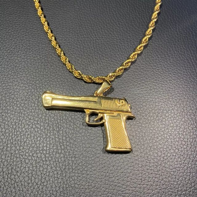 Cordon📿chapado en oro, cadena, collar