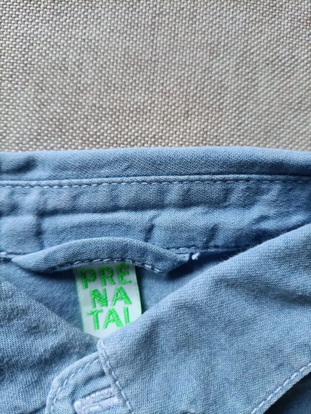 camicia jeans bimbo prenatal