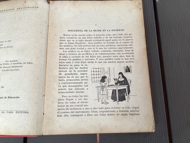 La mujer y su hogar. Matilde Ruiz Garcia. 1957
