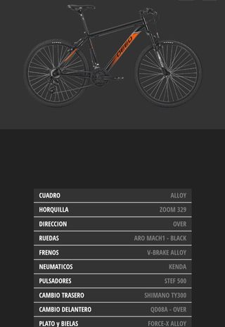 Bicicleta MTB  