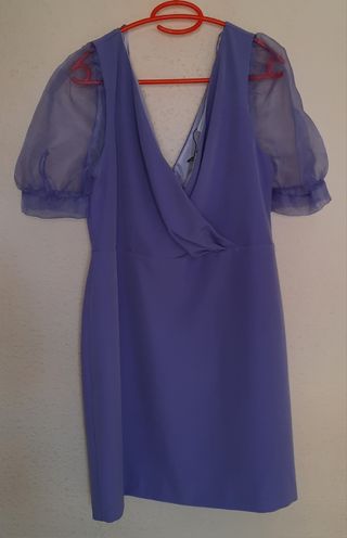 Vestido de Fiesta violeta 