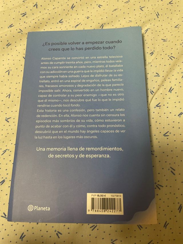 un trozo de cielo azul