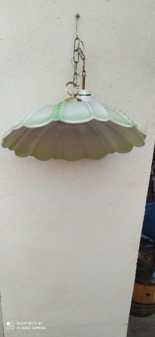 lampara antigua de cerámica