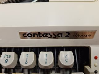 Máquina escribir Contessa 2 de Luxe
