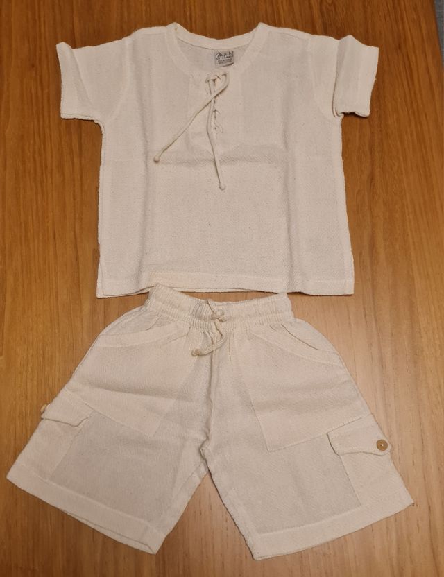 Conjunto bebé, talla 0-1 año