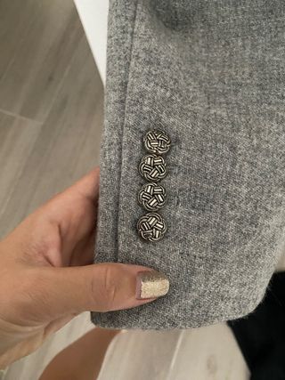 abrigo zara talla S