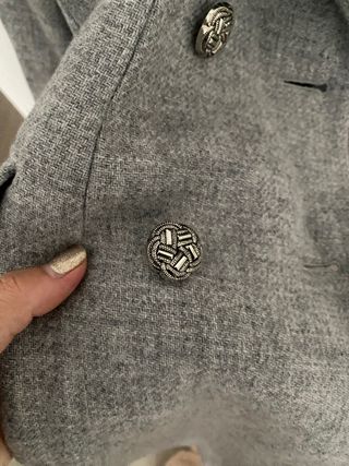 abrigo zara talla S