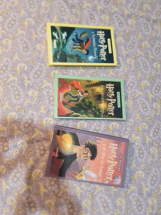 Libros Harry Potter 1, 2, 4 y 5