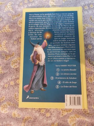 Libros Harry Potter 1, 2, 4 y 5