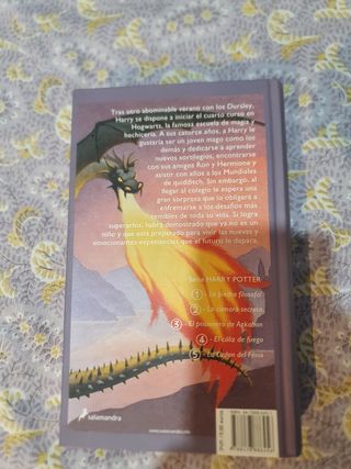 Libros Harry Potter 1, 2, 4 y 5